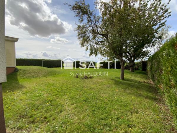 Pavillon 134m² 4 chambres, ss sol & terrain