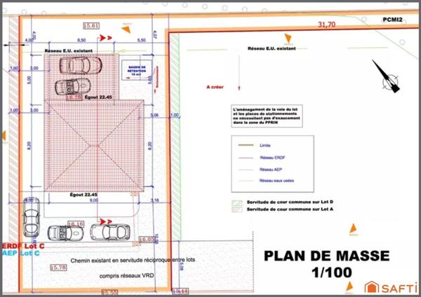 La Roquette/Siagne : Terrain à bâtir LIBRE Constructeur.