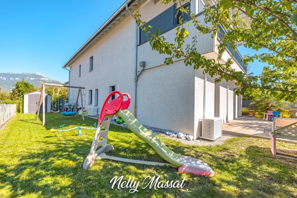 CHAMBÉRY – BISSY | PLAIN-PIED 91 M² – 3 CHAMBRES – TERRASSE – GARAGE