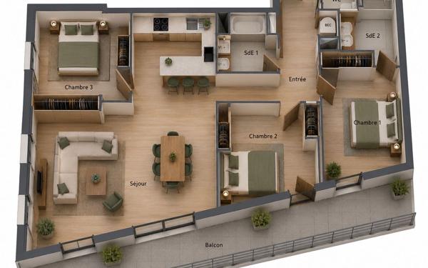Appartement à vendre
