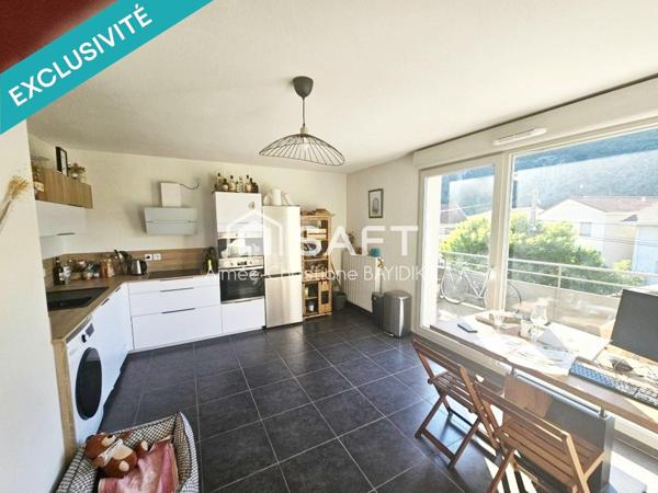 À Vendre  Appartement Traversant  de 43.40m²  Fontaine ( 38600 )