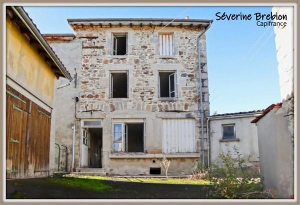 🏡 Grande maison à rénover + atelier – Idéale pour famille ou investisseur – Celles-sur-Durolle (63)