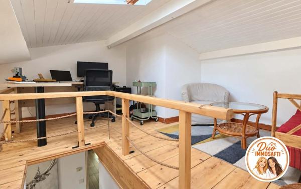 Un appartement au calme qui a tout d'une maison avec vue dégagée.