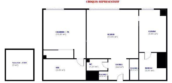 Vente Appartement 2 pièces 46 m2 à Asnières-sur-Seine
