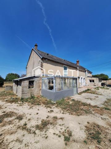 Maison 98m² à rénover avec grange et terrain