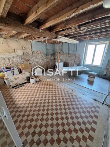 Maison 98m² à rénover avec grange et terrain
