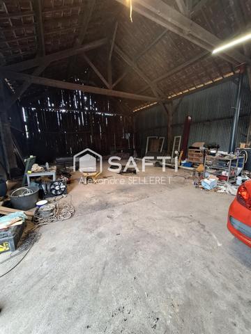 Maison 98m² à rénover avec grange et terrain