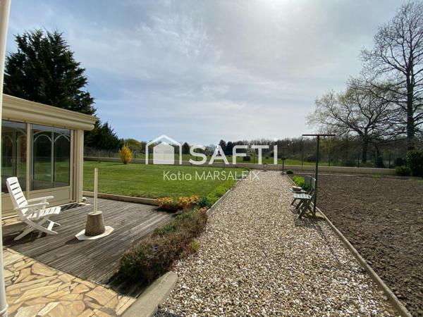 Belle propriété et terrain constructible