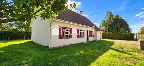 Plain-pied au calme avec jardin et garage