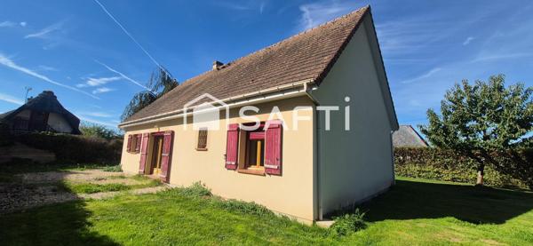 Plain-pied au calme avec jardin et garage