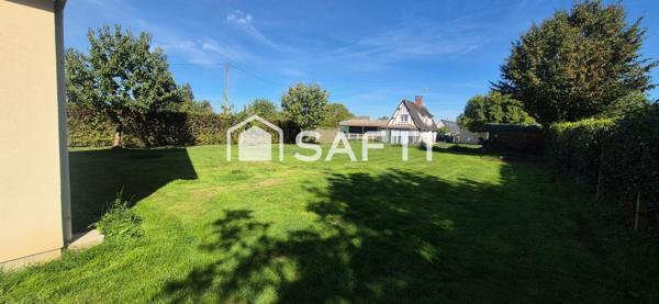 Plain-pied au calme avec jardin et garage