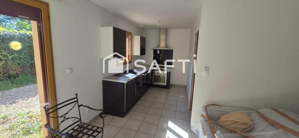Plain-pied au calme avec jardin et garage