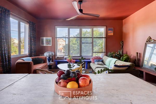 Duplex bohème avec terrasse proche centre-ville