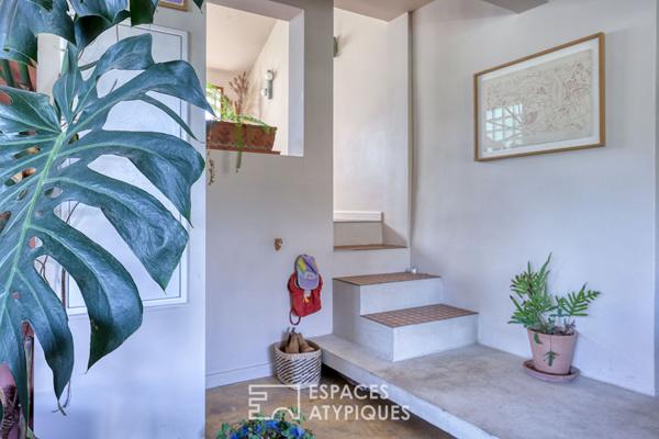 Duplex bohème avec terrasse proche centre-ville