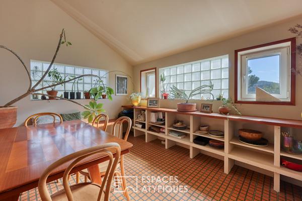 Duplex bohème avec terrasse proche centre-ville