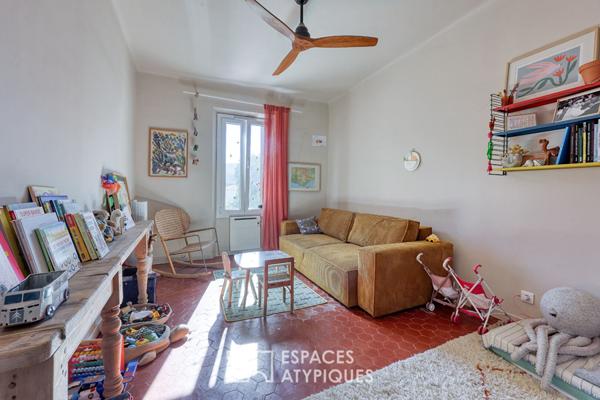 Duplex bohème avec terrasse proche centre-ville