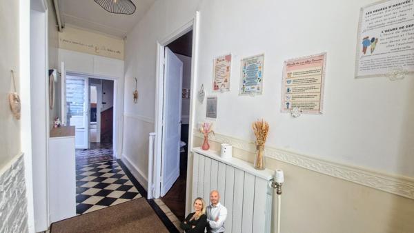 Maison de ville avec exterieur et garage