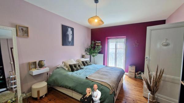 Maison de ville avec exterieur et garage