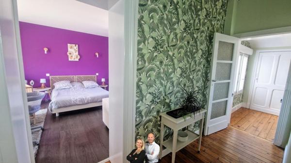 Maison de ville avec exterieur et garage