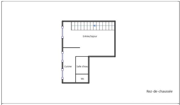Nanterre Ville - Appartement 2 pièces sur jardin et sans vis à vis