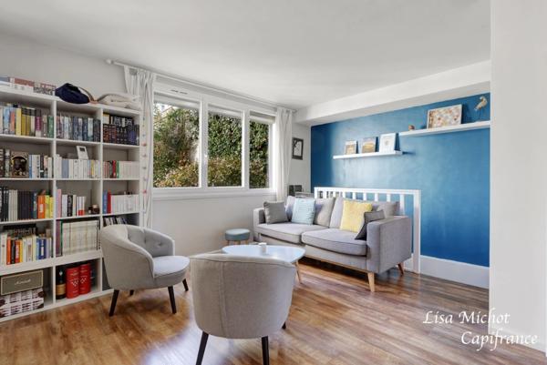 Nanterre Ville - Appartement 2 pièces sur jardin et sans vis à vis