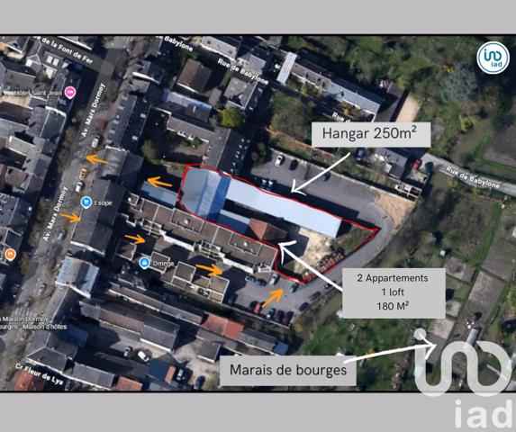 Immeuble à vendre 180 m² Bourges