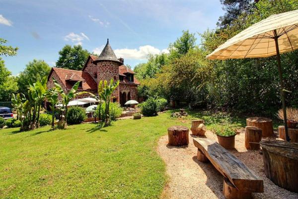 Collonges La Rouge (19) : Moulin historique du 17° avec gîte indépendant - Rentabilité & charme en Corrèze ! EXCLUSIVITE