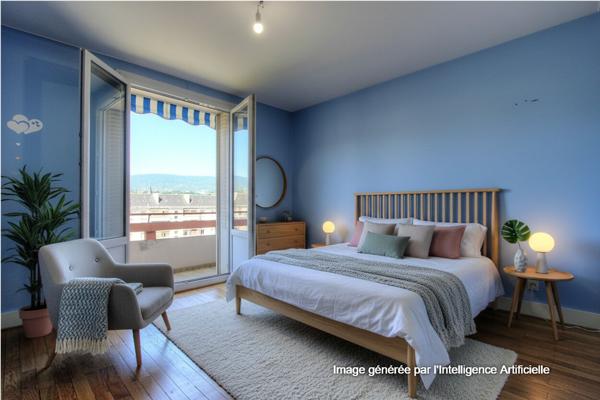 Appartement Chambery 4 pièces avec cave, grenier et ascenseur