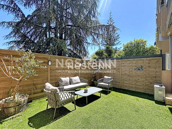 Cagnes-sur-Mer - 2 pièces - Rez-de-Jardin - 37 m² - Parking - Rénové