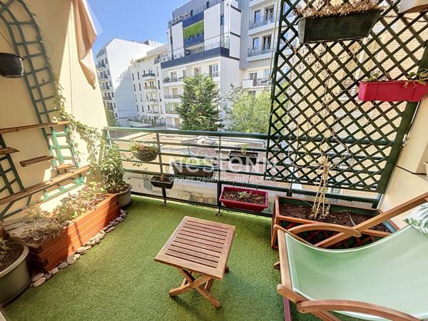 Issy Les Moulineaux-La Ferme 3 pièces 60.5m2 sans vis à vis