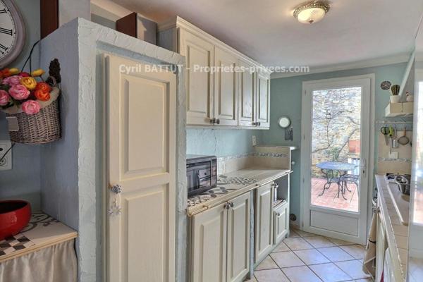 Maison de village rénovée avec terrain constructible - Lédignan