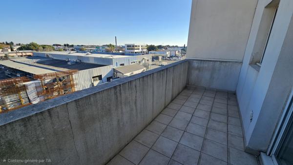 Montpellier (34070) Appartement T2 de 34m² avec terrasse - Vue panoramique - Montpellier