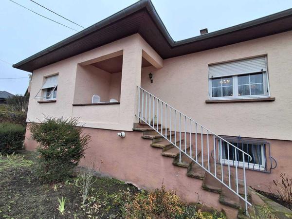 Maison type bungalow – 121,63 m² – Haguenau – Terrain 6,50 ares –