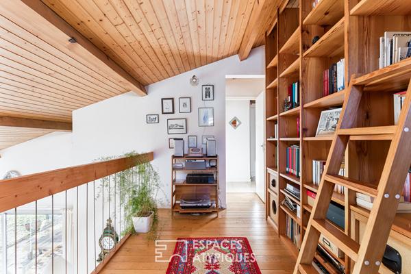 Maison et son extension vintage, quartier Beausoleil