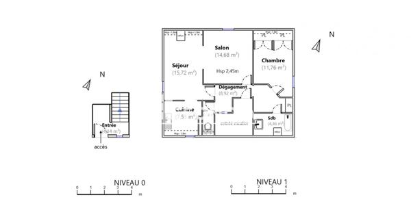 Location Appartement 2 pièces 69.33 m² - Annemasse 74100