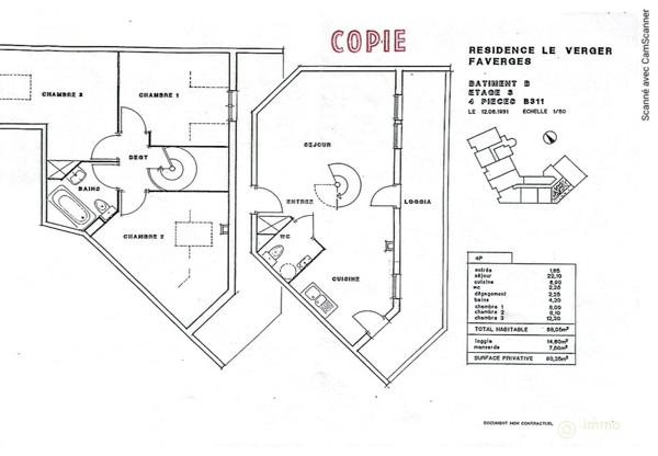 Appartement à FAVERGES (74210)