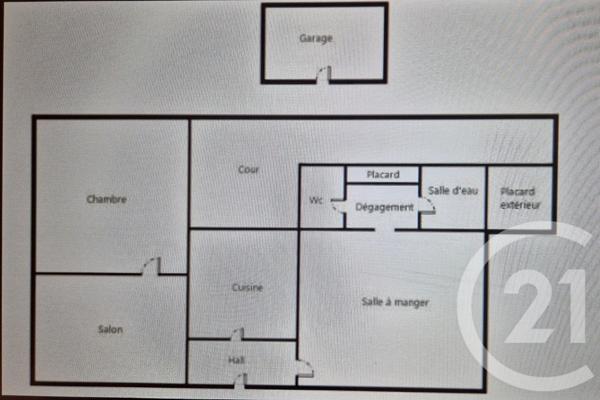 Maison à vendre  4 pièces - 49,23 m 2   SALON DE PROVENCE  - 13