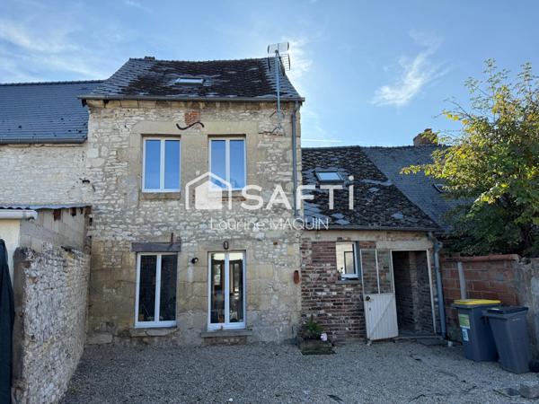 Maison 3 chambres disposant d’un garage et une cours