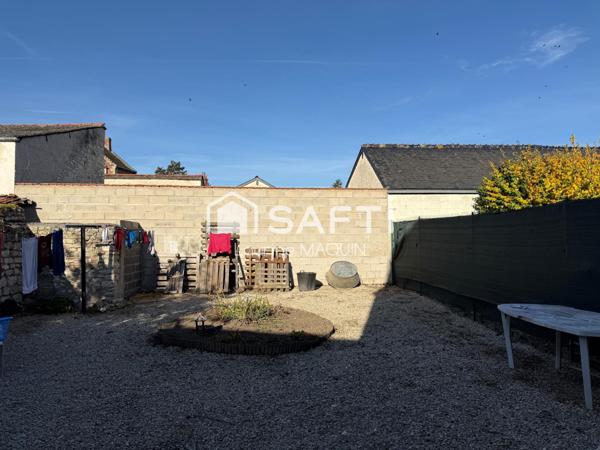 Maison 3 chambres disposant d’un garage et une cours