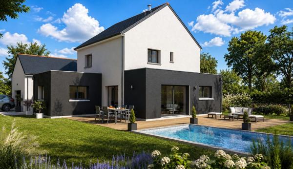 Terrain + Maison à vendre 6 pièces - 150 m²