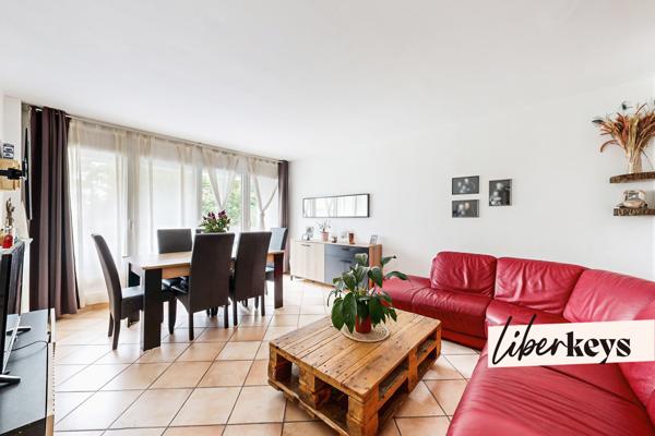 Apppartement traversant 3 pièces de 67m² avec balcon | rue du Petit Bois | Plaisir