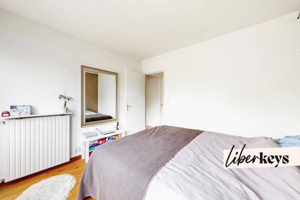 Apppartement traversant 3 pièces de 67m² avec balcon | rue du Petit Bois | Plaisir