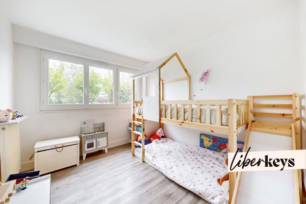 Apppartement traversant 3 pièces de 67m² avec balcon | rue du Petit Bois | Plaisir