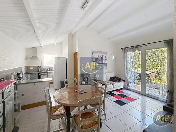 Maison à vendre Les Sables D Olonne - 3 pièces, 50m² avec 2 chambre(s) à 178 500€ - AJP Immobilier Les Sables-d'Olonne
