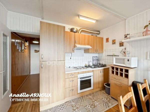 Studio cabine meublé avec balcon proche de la station d'Orcières
