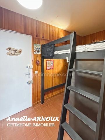 Studio cabine meublé avec balcon proche de la station d'Orcières