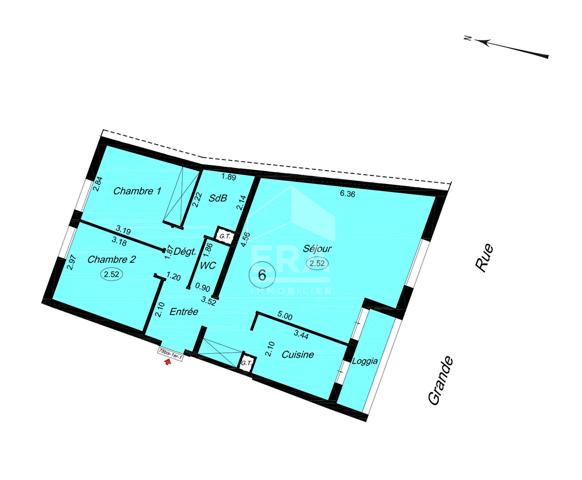 Sèvres centre-ville - Brancas - 3 pièces 72 m² en excellent état avec balcon, parking et cave