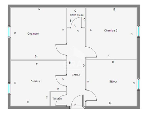 Sèvres - 3 pièces 57,86 m², balcon, vue panoramique - Immeuble de caractère