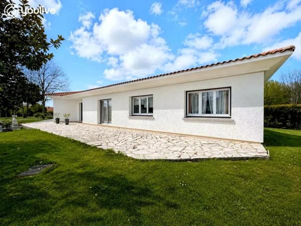 MAISON D’ARCHITECTE 212 M² – PLAIN-PIED – TERRAIN 2 628 M² – LA ROCHE-SUR-YON NORD