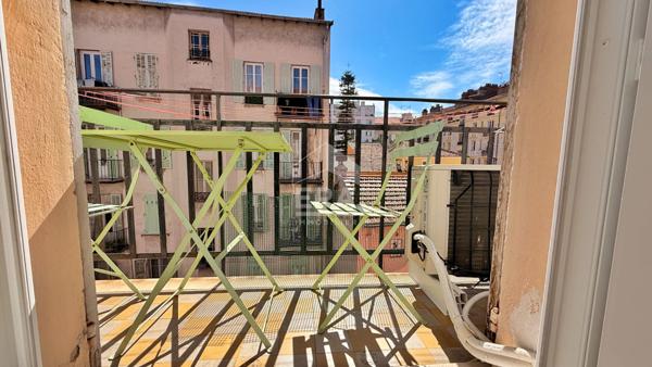 NICE/CENTRE 2 Pièces lumineux de 51 m² avec balcons. Airbnb autorisé